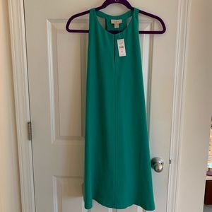 LOFT Blue/Green Flowy Dress
